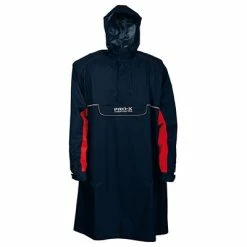 Cape De Pluie Vélo Avec Manches Bleu Nuit XS à XXL Bern Pro X