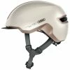 Casque Abus HUD-Y Ace Champagne Gold Avec Feu Pour Vélo En Ville