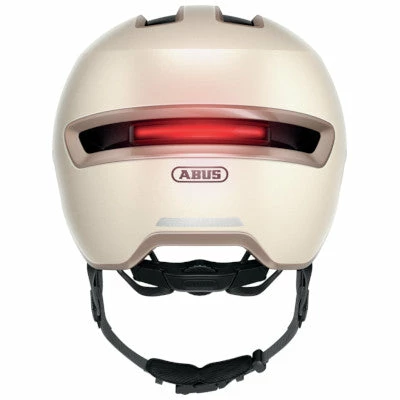Casque Abus HUD-Y Ace Champagne Gold Avec Feu Pour Vélo En Ville – Image 4