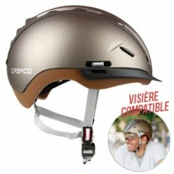 Casque Cycliste Urbain Et VAE Roadster Marron Casco