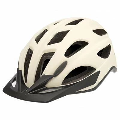 Casque De Vélo Crème Avec Feu Arrière Amovible City Go Polisport