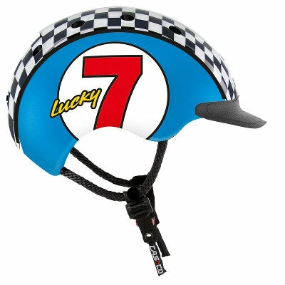 Casque Enfant Cyclisme Et Ski - Mini 2 Luck 7 Bleu Casco – Image 2