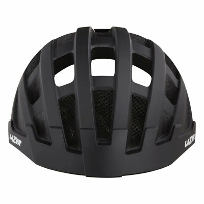 Casque Vélo à LED Compact Deluxe Lazer Noir – Image 2