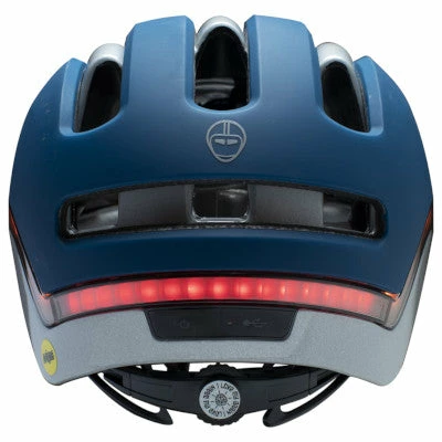 Casque Vélo Avec Led Intégrée Vio Nutcase Bleu Marine – Image 4