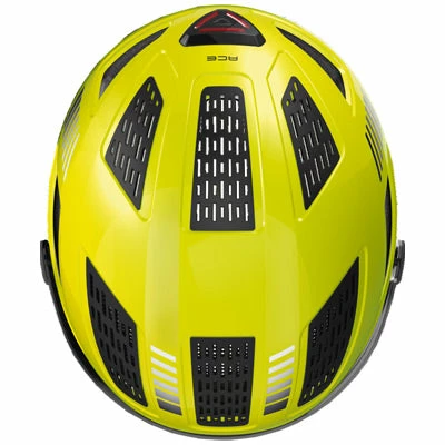 Casque Vélo Avec Visière Et LED Abus Hyban 2.0 Ace – Image 2