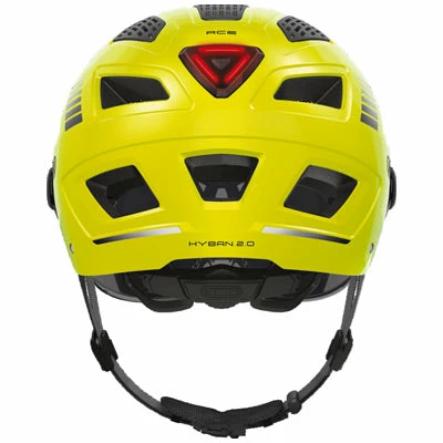 Casque Vélo Avec Visière Et LED Abus Hyban 2.0 Ace – Image 3