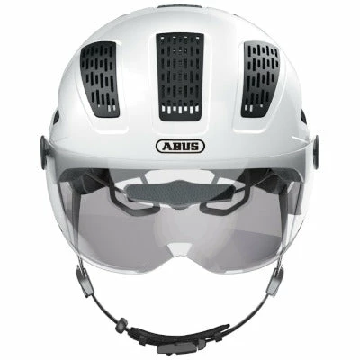Casque Vélo Hyban 2.0 Ace Blanc Avec Visière Intégrée Abus – Image 2