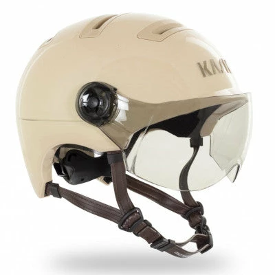 Casque Vélo Kask Urbain Avec Visière Urban R Champagne