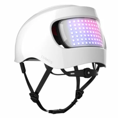 Casque Vélo Urbain Intelligent Lumos Matrix Blanc Avec éclairage – Image 2