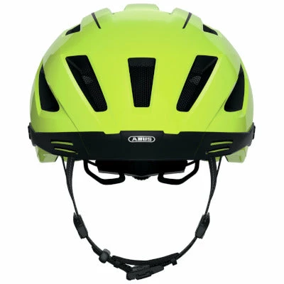 Casque Vélo Ville Jaune Fluo Avec Lumière Abus Pedelec 2.0 MIPS – Image 2