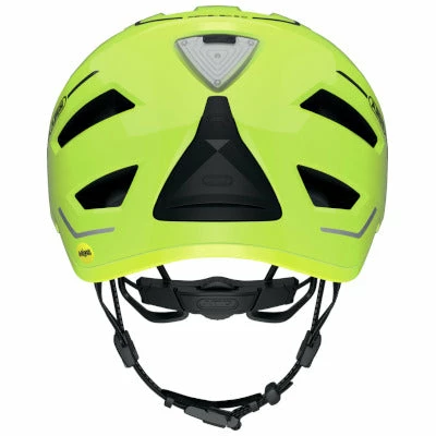 Casque Vélo Ville Jaune Fluo Avec Lumière Abus Pedelec 2.0 MIPS – Image 3