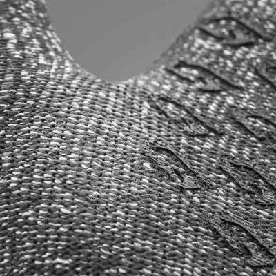 Gants Vélo Courts Unisexes En Tricot Gris Freedom Gripgrab – Image 2