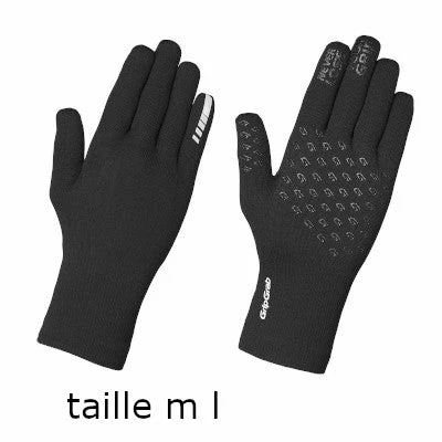 Gants Vélo Hiver Imperméable Noir Thermal Waterproof GripGrab – Image 7