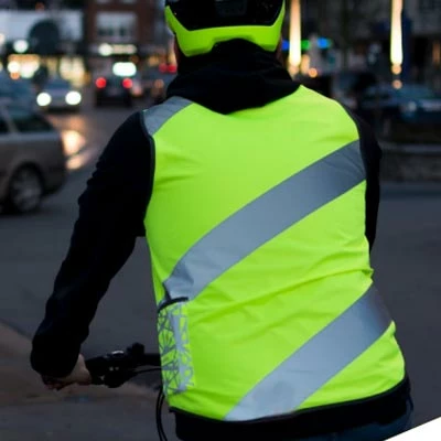 Gilet De Sécurité Avec Bandes Réfléchissantes Roadie Wowow – Image 4