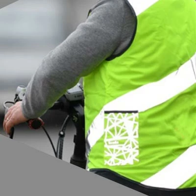 Gilet De Sécurité Avec Bandes Réfléchissantes Roadie Wowow – Image 5