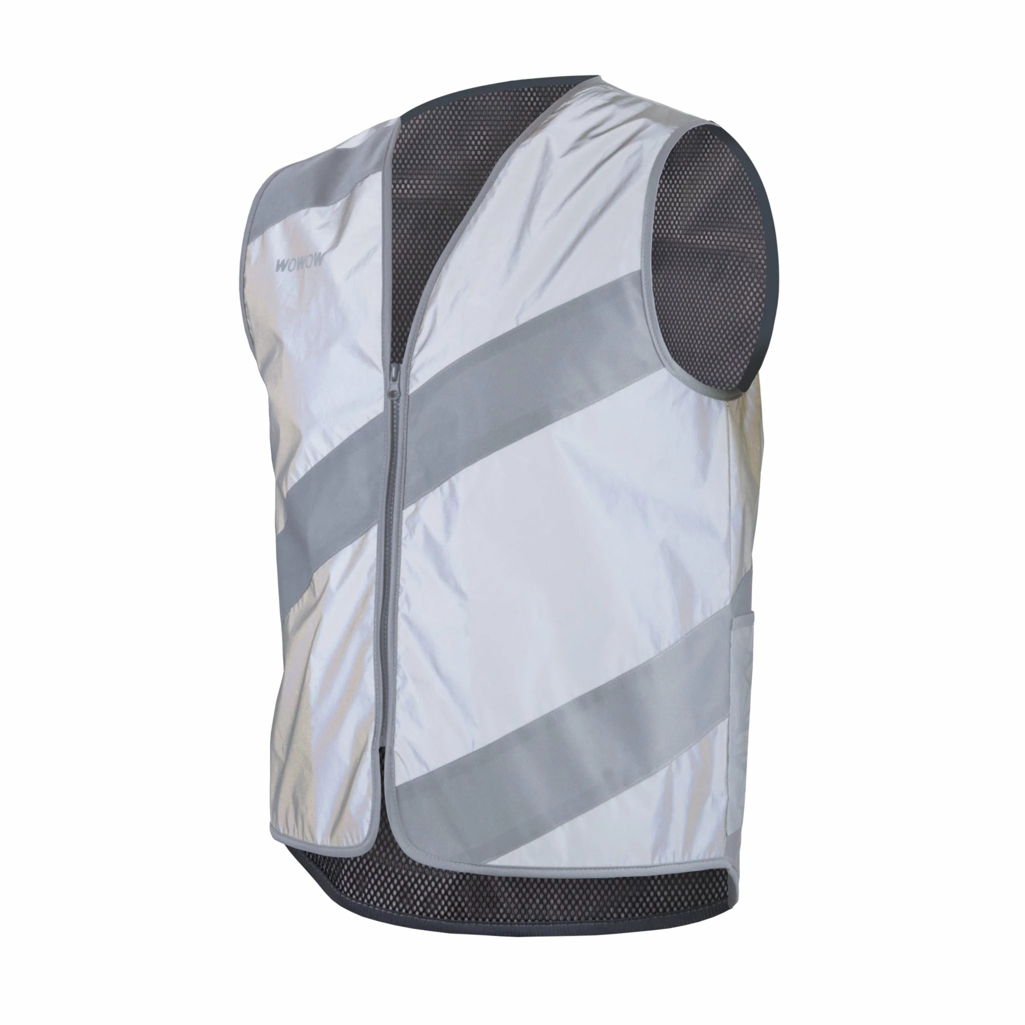Gilet De Sécurité Avec Bandes Réfléchissantes Roadie Wowow – Image 7