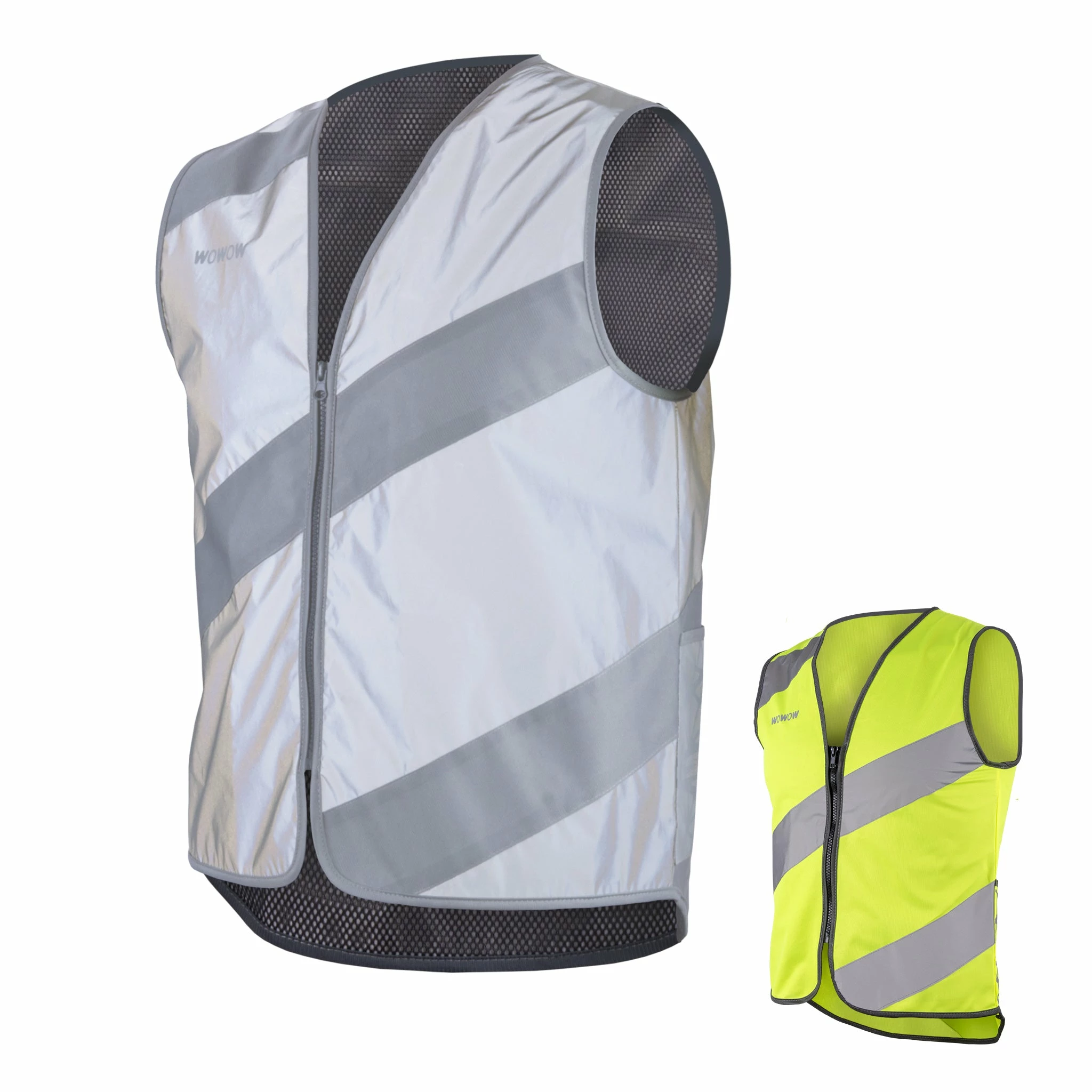 Gilet De Sécurité Avec Bandes Réfléchissantes Roadie Wowow