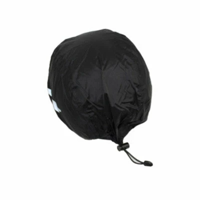 HOCK Housse De Casque Vélo Contre La Pluie Noire Avec Bandes Reflex – Image 2