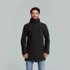 Parka De Pluie Vélo étanche Noir Pour Hommes Mosse Basil