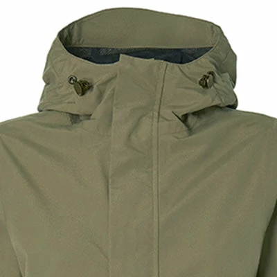 Parka Pluie Chaud Et élégant Vert Olive Pour Femmes Mosse Basil – Image 3