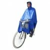 Hooodie Poncho De Pluie Bleu Avec Fenêtre