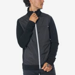 Chrome Industries Veste Coupe-vent Et Imperméable Surveyor Jacket Chrome Noire