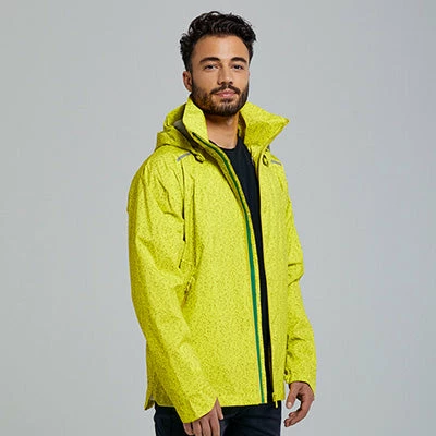 Veste De Pluie Basil Haute Visibilité Skane Hivis Pour Hommes – Image 2
