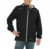 Veste De Pluie Vélo Imperméable Noire Tour Pro X Elements