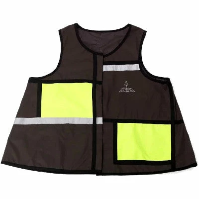 Georgia In Dublin Veste Mixte Réfléchissante De Vélo Verte Et Jaune D1 Style – Image 2