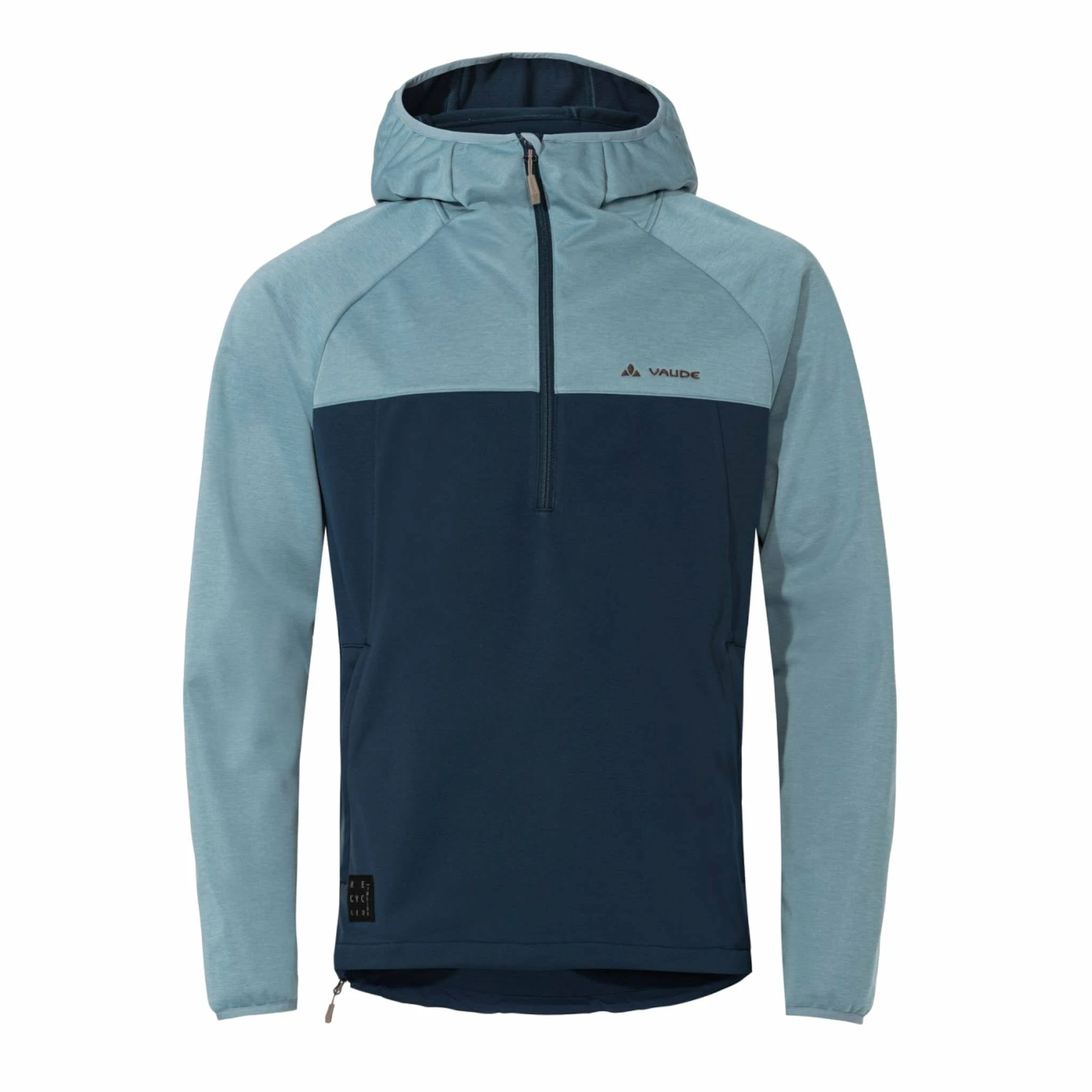 Veste Vélo Colourblock Bleue Pour Hommes Vaude Tremalzo Softshell – Image 6