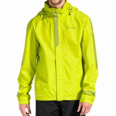 Veste Vélo Homme Jaune Réfléchissante 360° Luminum II Vaude – Image 21